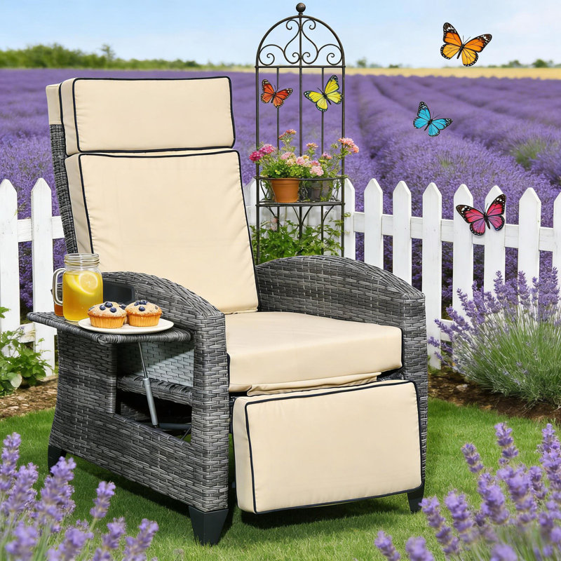Méridienne inclinable, Fauteuil inclinable d'extérieur