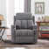 33.46" Wide Breathable Manual Massage Recliner - Spacious & Contemporary