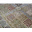 Wool Oriental Area Rug in Light Blue/Beige/Olive