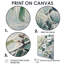 Snowy Leaves In The Forest - Ensemble de 6 décorations murales florales-88046188-88046195