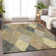 Premium Machine Washable Prisco Mocha Rug