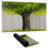 Big green tree - 14.00"x24.25" Desk mat