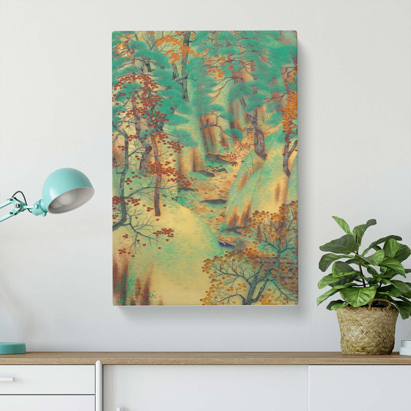 Way to Atago by Yokoyama Taikan - Wrapped Canvas, 76cm H x 50cm W x 3cm D