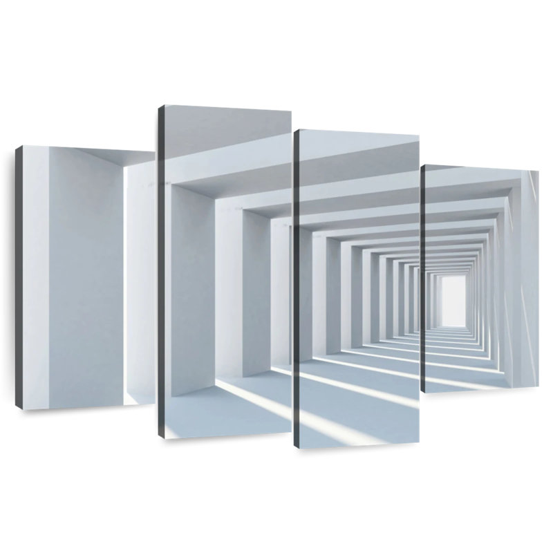Cube Architecture, 14" H x 24" W