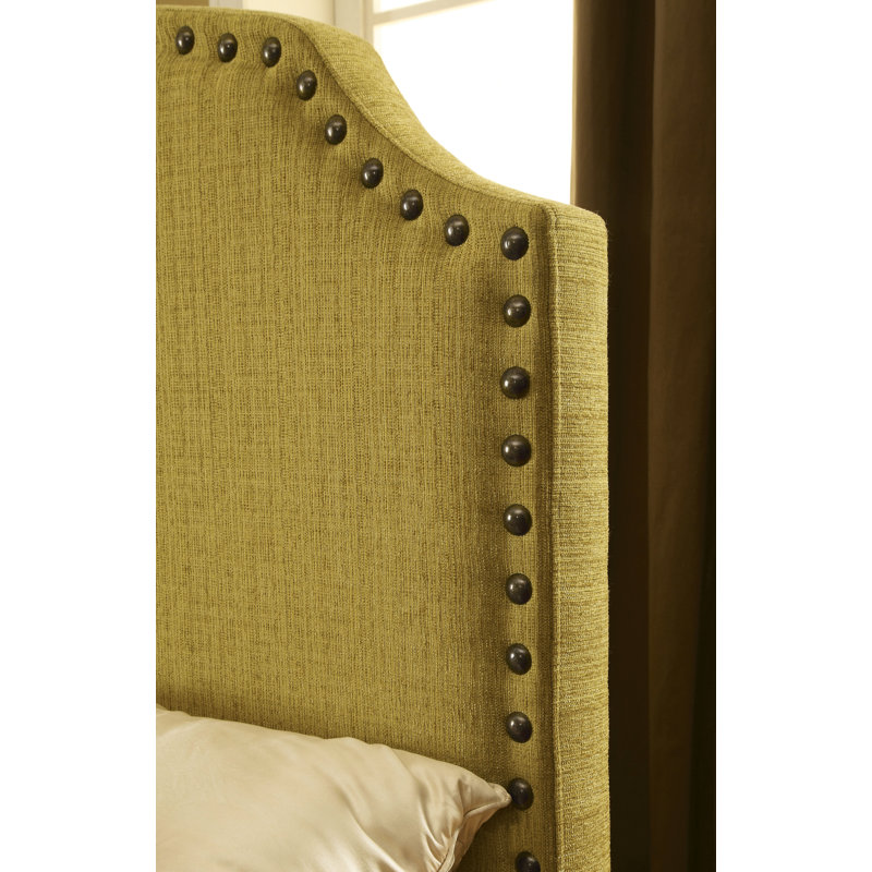 Upholstered Headboard, Lemongrass, Twin