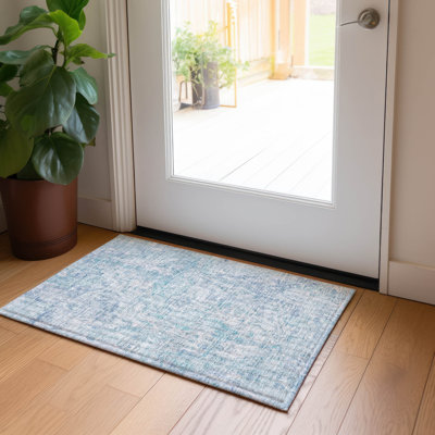 Tapis intérieur / extérieur en polyester tissé à la machine Malchow