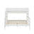 Twin XL Over Queen Bunk Bed With Ladder