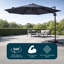 300cm Cantilever Parasol-1437196874