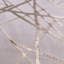 Gold Abstract Easy To Clean Modern Rug For Living Room, Bedroom And Dining Room-363989116-363988992