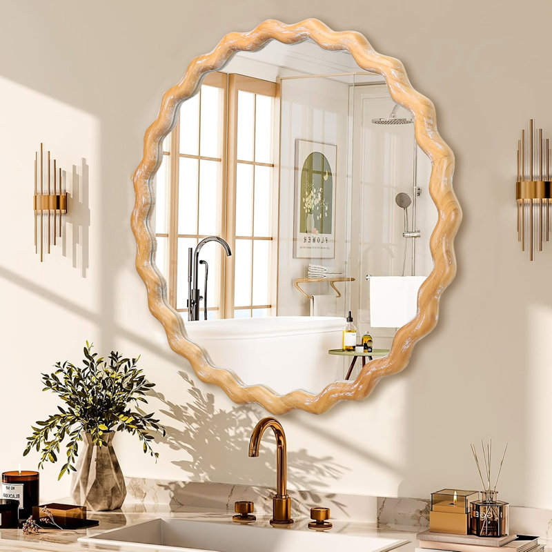Miroir mural rond 27,5 po