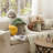 Mushroom Shaped Throw Pillow, Teddy Fleece Decorative Cushion-126423012-126423013