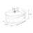 Microcrystalline stone telescopic coffee table