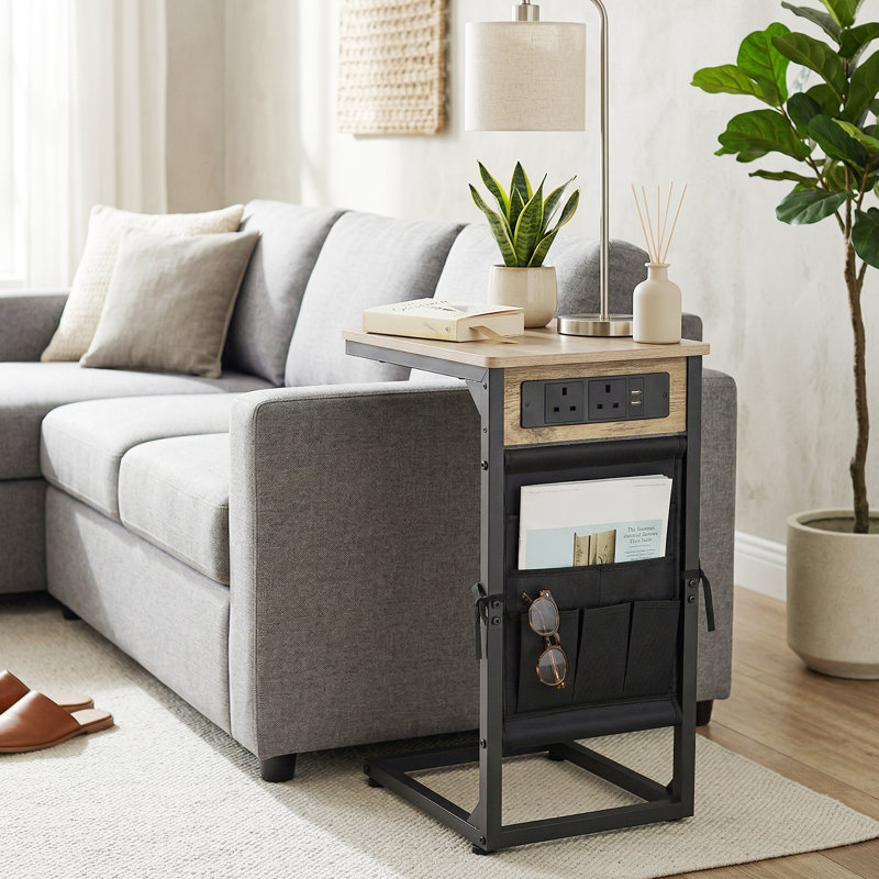 End Table, Gray