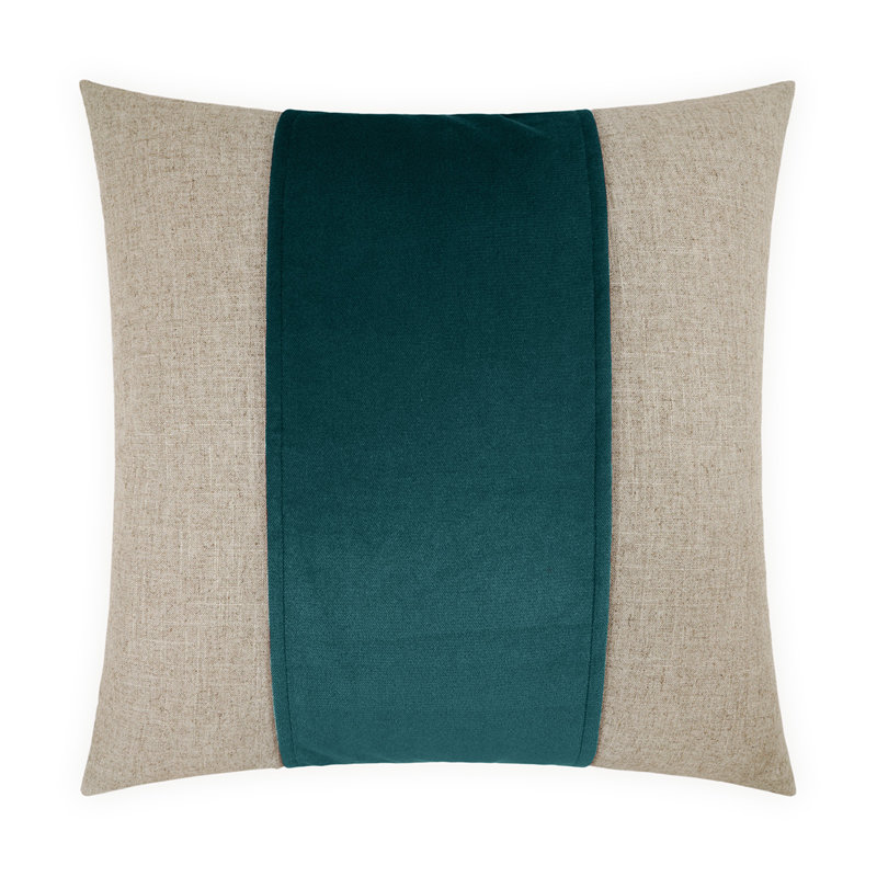 Jefferson Band Throw Pillow, Laguna, Rectangle 14"H x 24"W