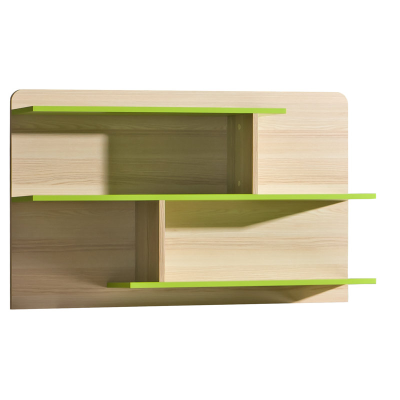 Talia 3 Piece Floating Shelf, Green