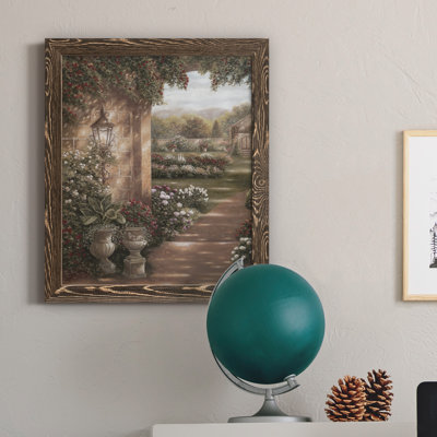 " Evening In The Conservatory " Painting Print