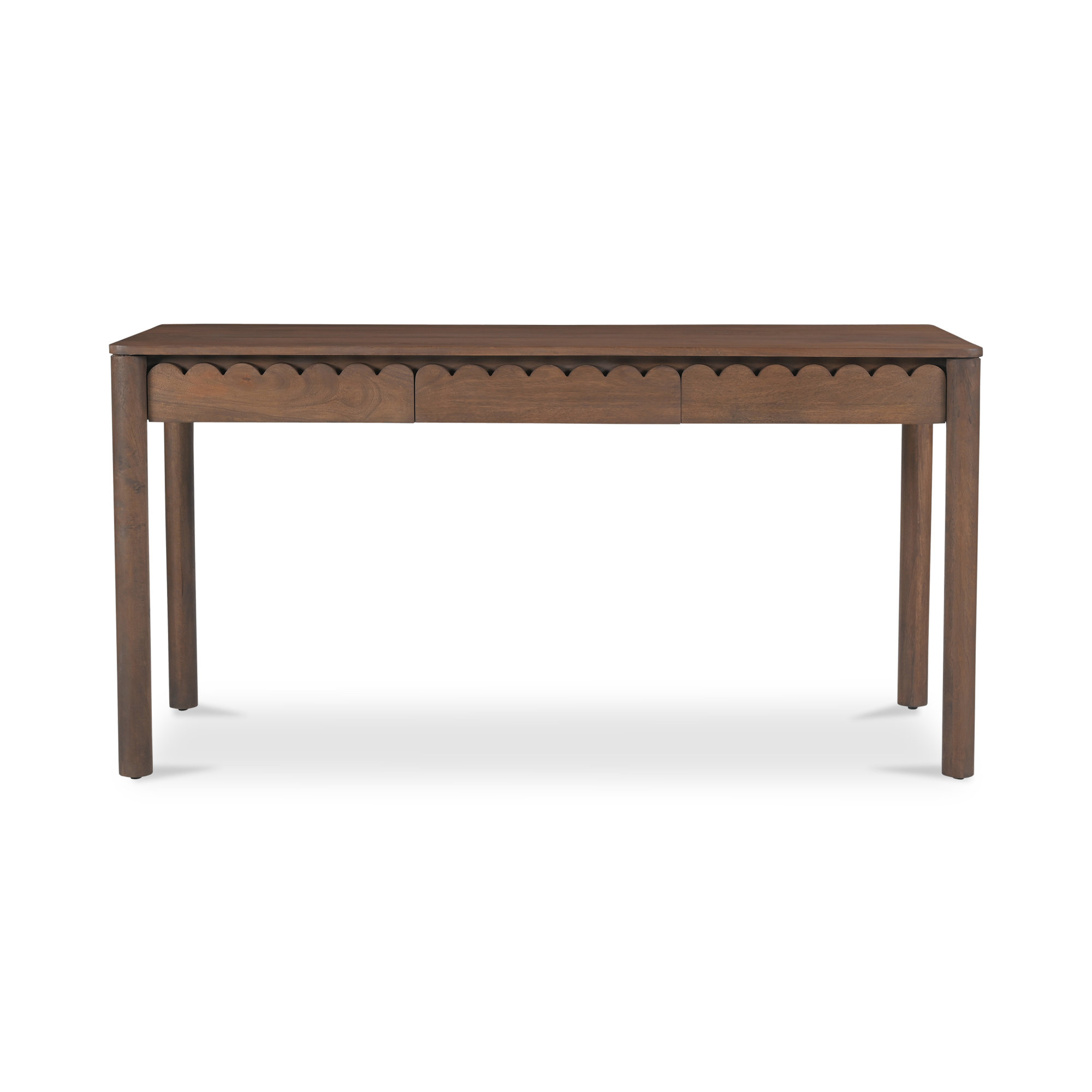 Birch Lane™ Lola Solid Wood Writing Desk | Wayfair