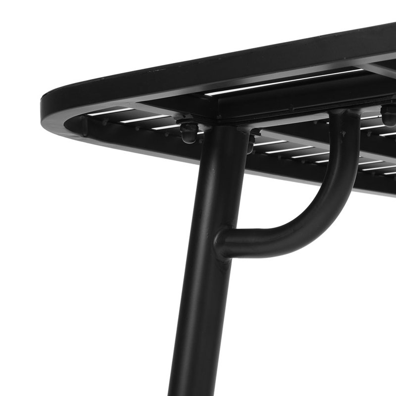 Rectangle Outdoor Picnic Table 80 cm D, 75cm H x 120cm W x 80cm D