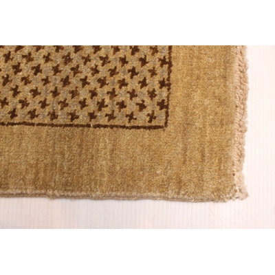 Peshawar Ziegler Khaki Rug 4'0" x 6'4"