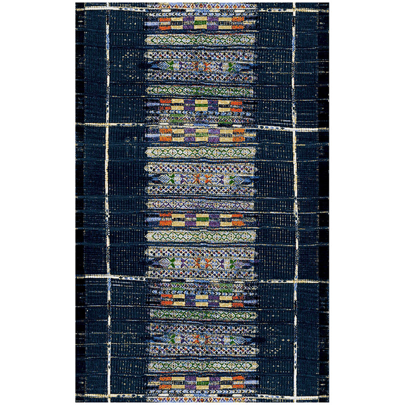Kortlynn Tribal Stripe Indoor/Outdoor Area Rug, Runner 1'11" x 7'6"