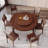Solid Wood Foldable Automatic Two-in-one Mahjong Machine with Mahjong Table and Dining Table Function for Chinese Rules