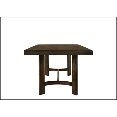 Farren Weathered Oak Finish 11-Piece Dining Room Set with Spacious Table and Comfortable Chairs for Elegant Gatherings