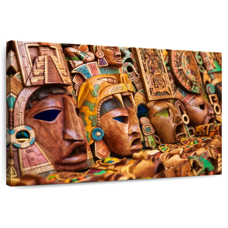 Senne Mexican Carved Wood