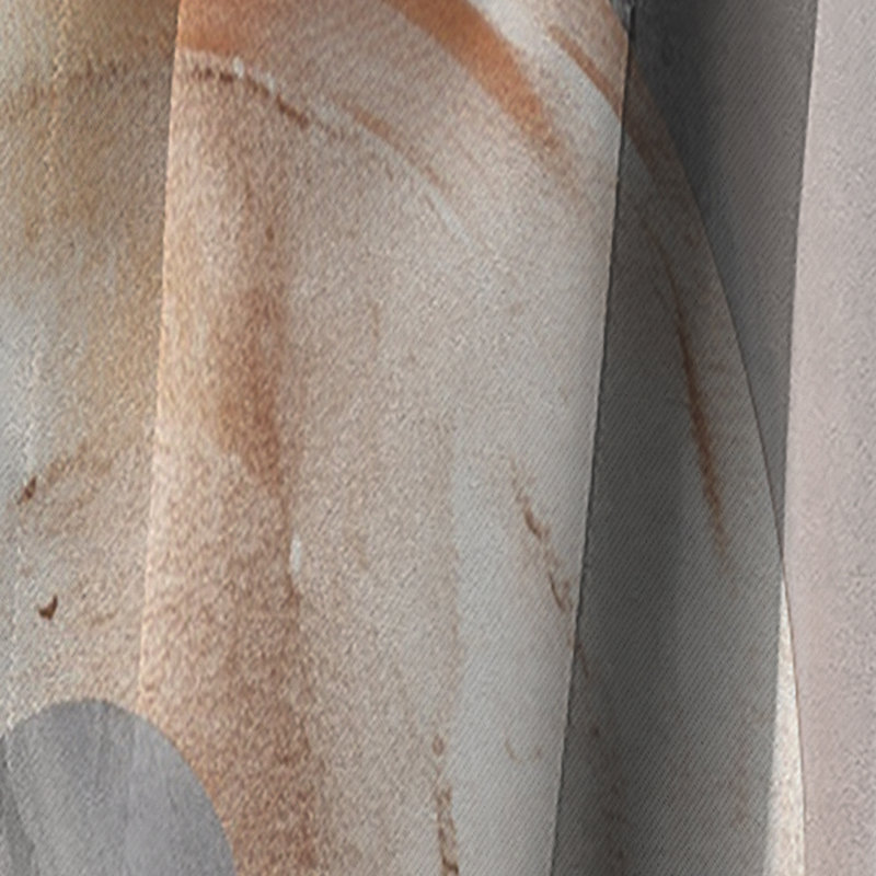 Skoog - Abstract Marble Curtain - Blackout Marble Curtain - 1 Panels, 52" W x 63" L