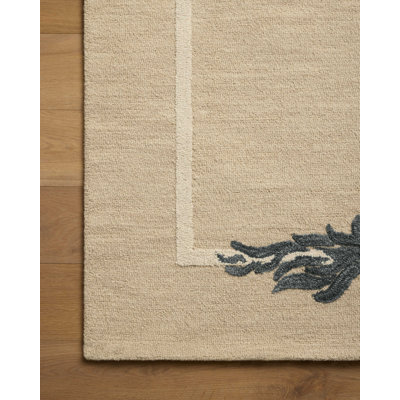 Brigette Romanek Romi Oatmeal / Midnight Area Rug