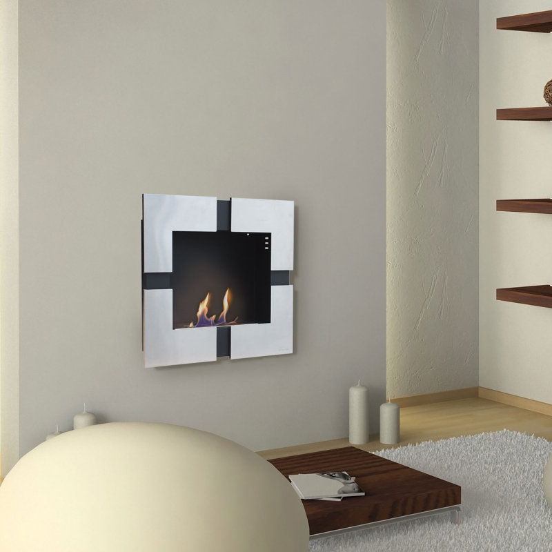 Gwendolyn Belfry Heating 60cm W Bio-Ethanol Fireplace