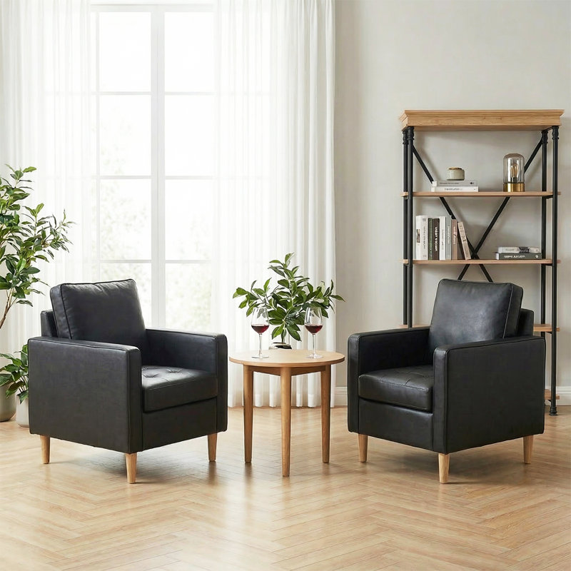 Fauteuil capitonné 28,74 po Bairo
