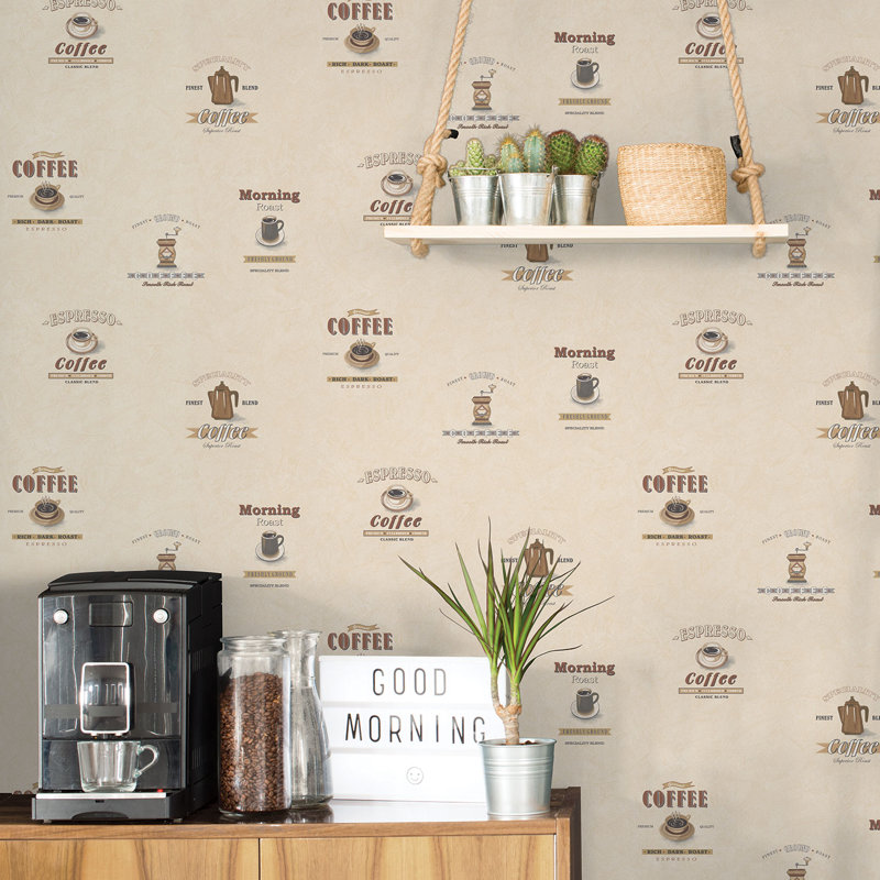 Jaidyn 10m x 53cm Matte Wallpaper Roll, Light Brown