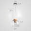 Luminaire suspendu en bois massif Farmhouse Industrial