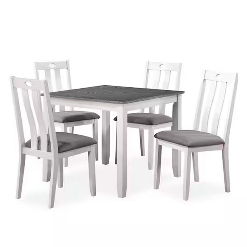 Ensemble de table de salle à manger 5 pièces Flenor