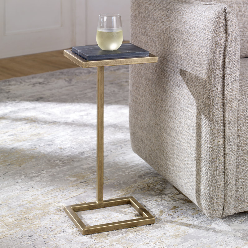 FURNITURE, Black Marble/Aged Gold