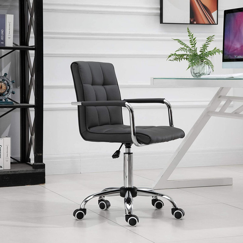 Zipcode Design Maurice Office Chair, Grey