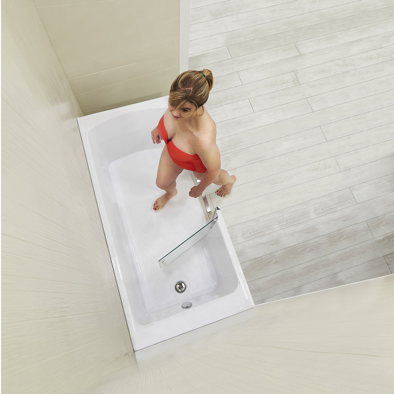 Ella Laydown 30x60 Soaking Walk in Bathtub Left Drain