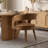 Modern 79" Oval Dining Table Set With 6 Velvet Upholstered Arm Dining Chairs-1281527169