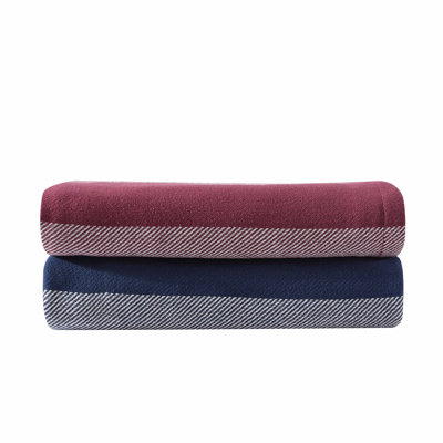 Couverture réversible en coton Eddie Bauer Boylston