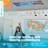 Fluorescent Light Covers For Ceiling Lights - Magnetic Classroom Light Filters - Ocean