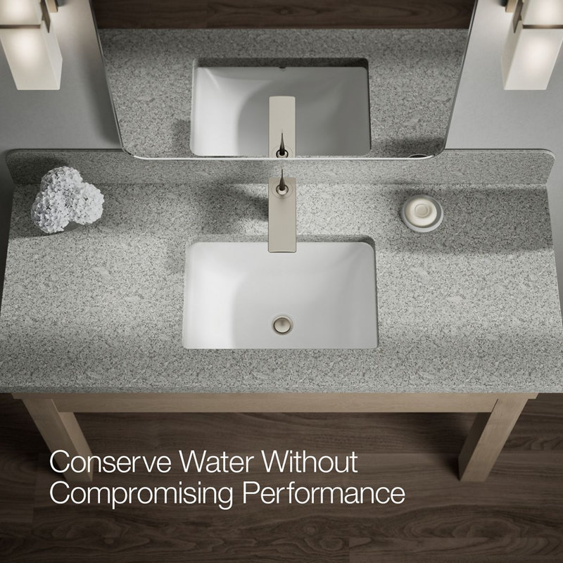 Stance Single-Hole Bathroom Sink Faucet, Vibrant Brushed Nickel