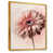 Toile avec cadre flottant or