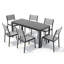 Ensemble de salle à manger rectangulaire pour 6 personnes 46,1 po Cadeisha-1416134086