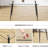 Tempered Glass Table With Strong Black Metal Legs, Seats 4-6, Easy To Clean And Install, Suitable For Diverse Room Settings Modern Leg Supports, Seating Different Spaces