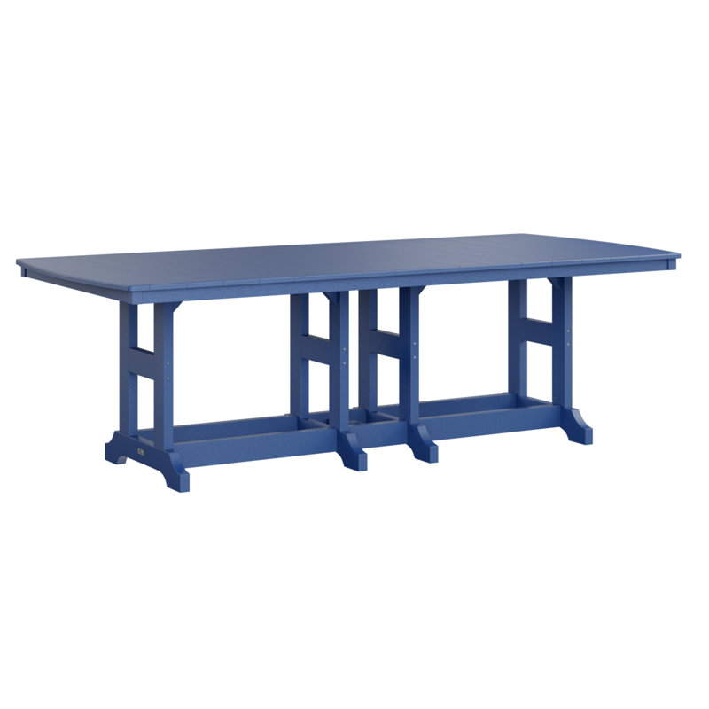 Garden Classic Outdoor Table, Pacific Blue, 30.87" H x 96" W x 44" D