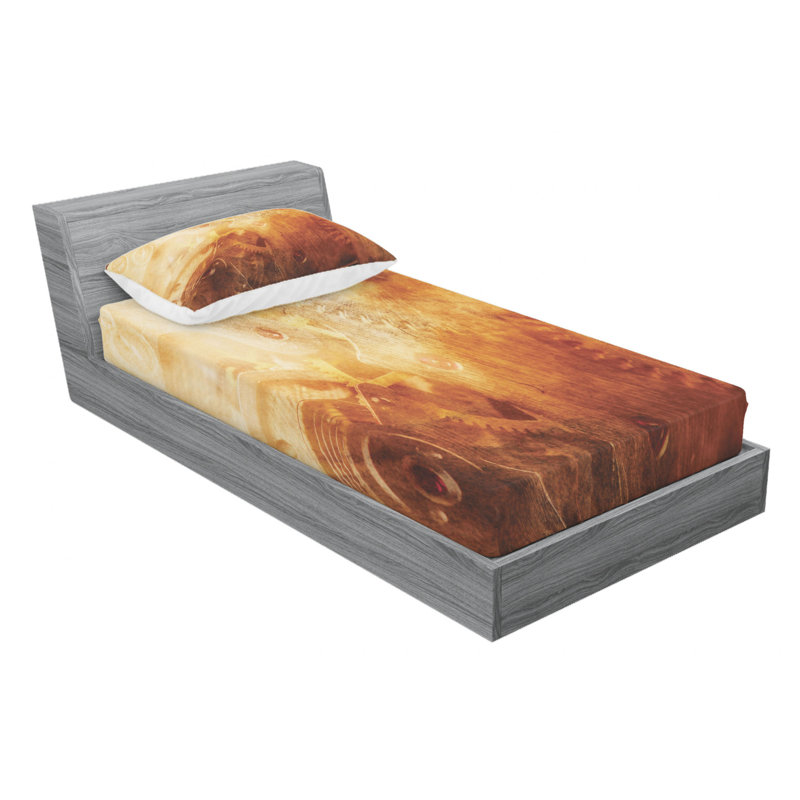 Microfiber Sheet Set, Twin Sheet Set with Fitted Sheet