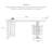 Modern Executive Desk with Cylindrical Drawer Unit and Asymmetrical Base-996411873