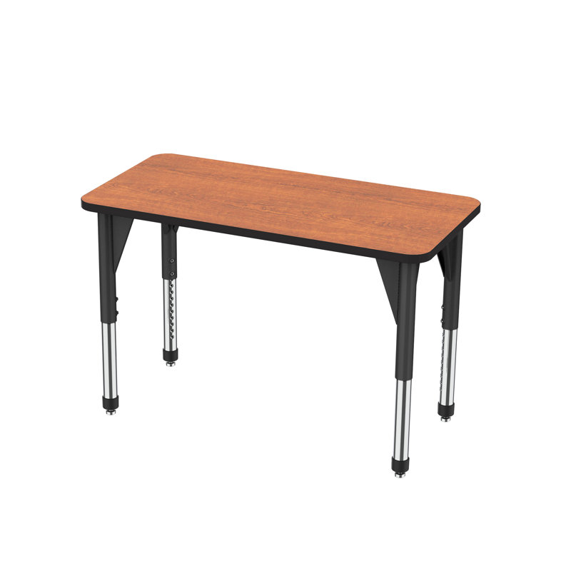 Table d'activités rectangulaire à hauteur réglable Premier Series Whiteboard, H 31 po x L 48 po x l 24 po, Noir