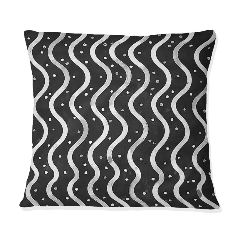 Coussin décoratif Wave Bliss - Glam, H 16 po x l 16 po