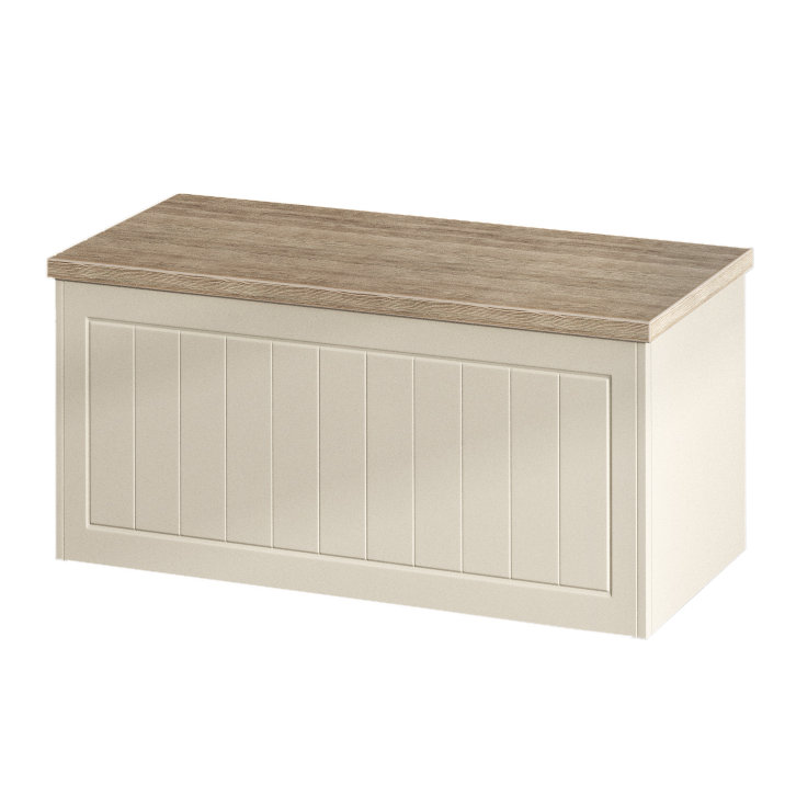 Fully Assembled Rosio Blanket Chest